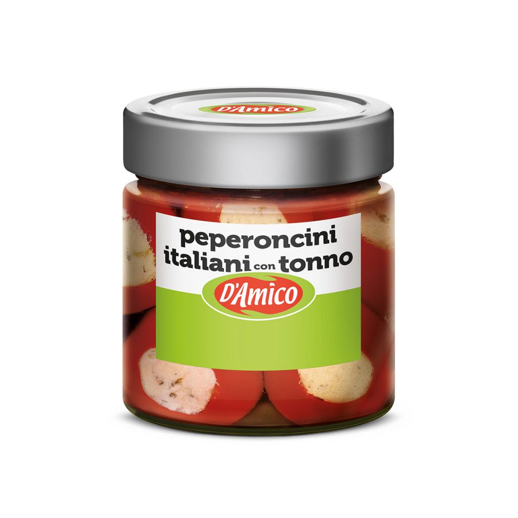 MINI CHILES RELLENOS DE ATUN  190G