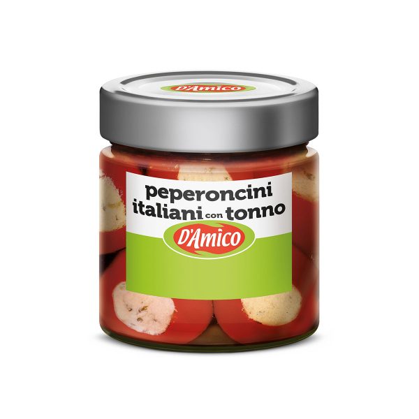 MINI CHILES RELLENOS DE ATUN  190G