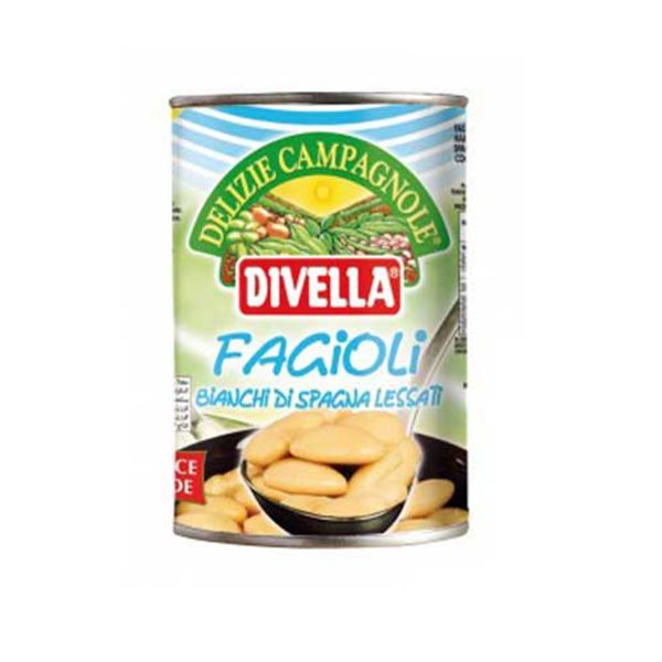 Divella Frijoles Blancos (Fagioli Bianchi di Spagna Lessati)