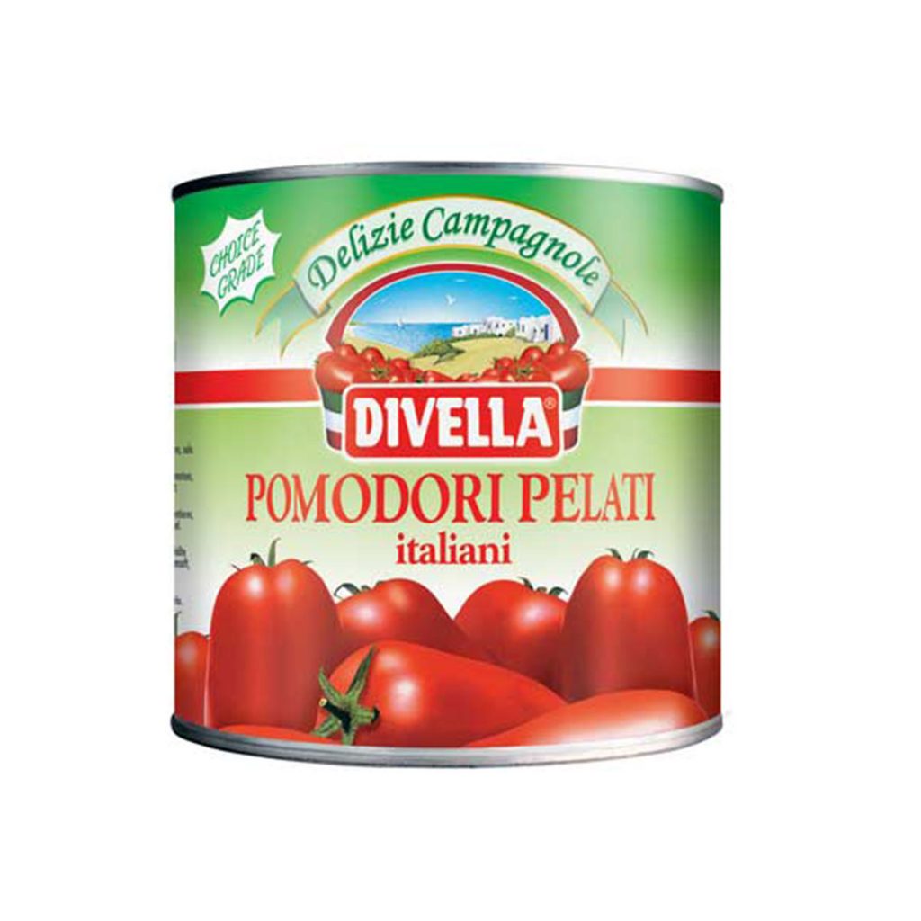 Divella Tomates Enteros Pelados (Pomodori Pelati)