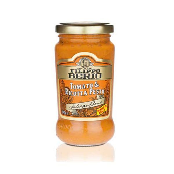 Filippo Berio Pesto con tomate y Ricota