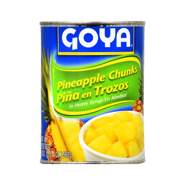 Piña En Trozos Goya 20 Oz