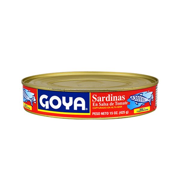Sardinas Goya En Salsa De Tomate 15 oz