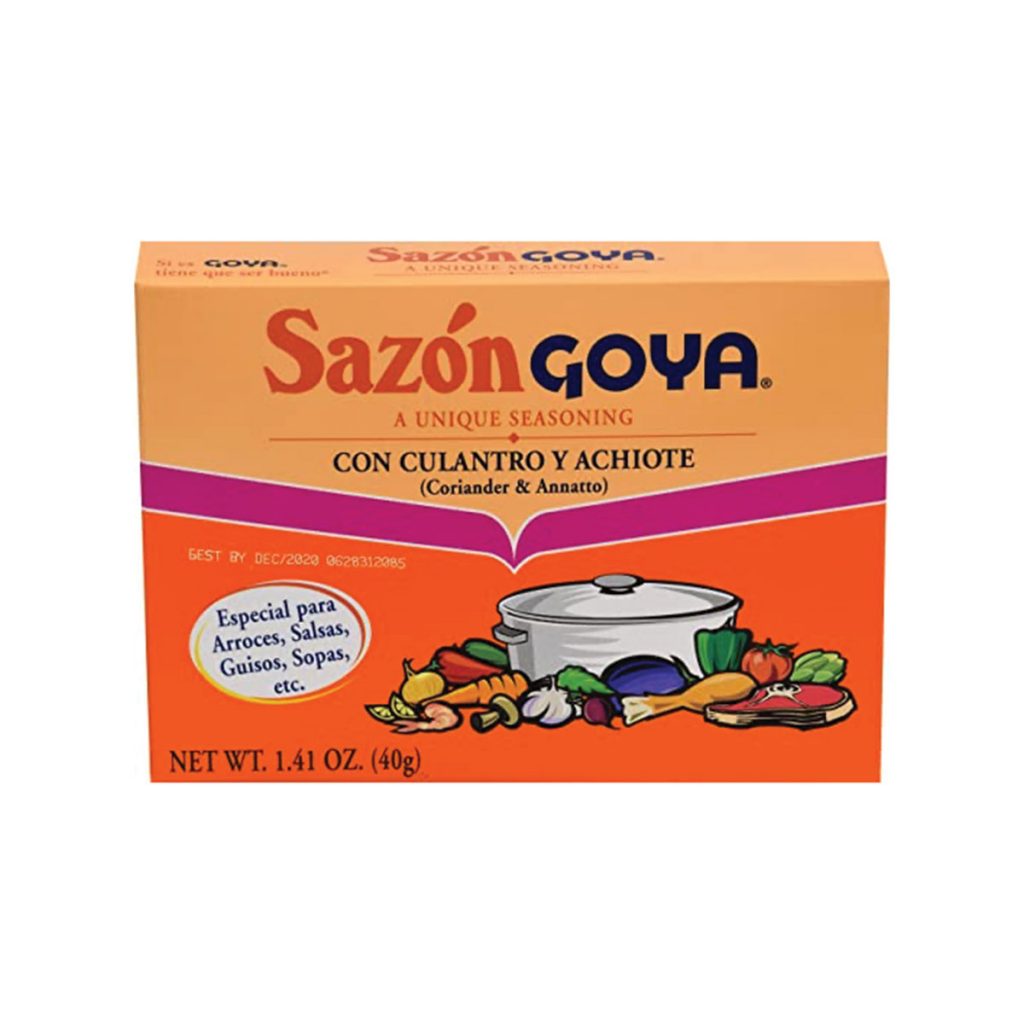 Goya Sazon con Culantro y Achiote