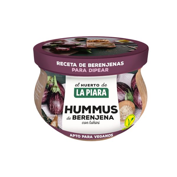 Hummus berenjena Tahini 180g GF