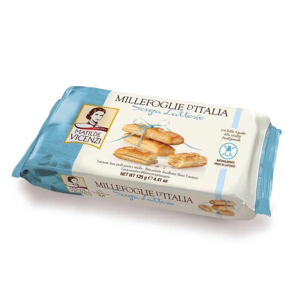 Milhojas libres de lactosa Vicenzi 125g