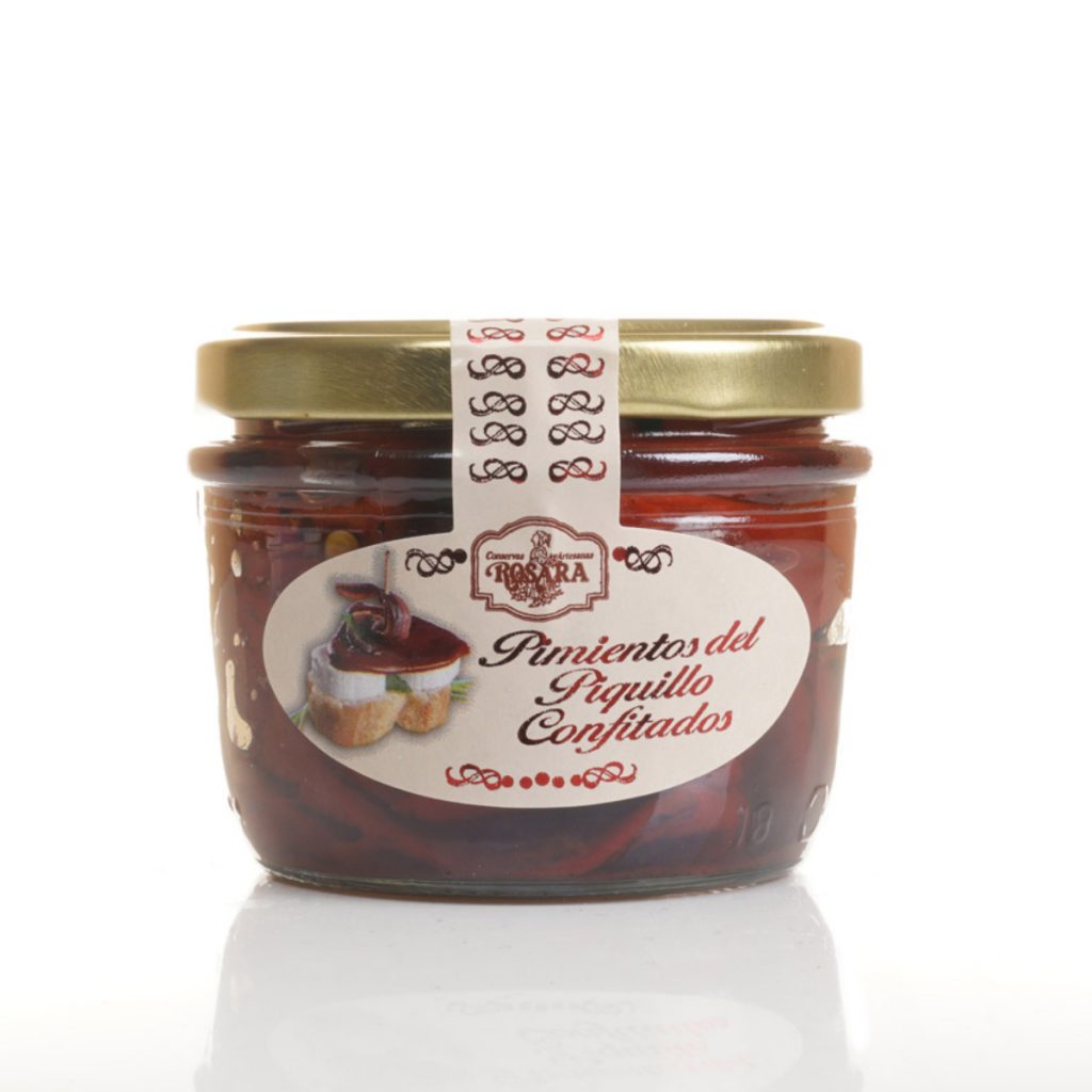Pimiento piquillo confitado 125g Rosara