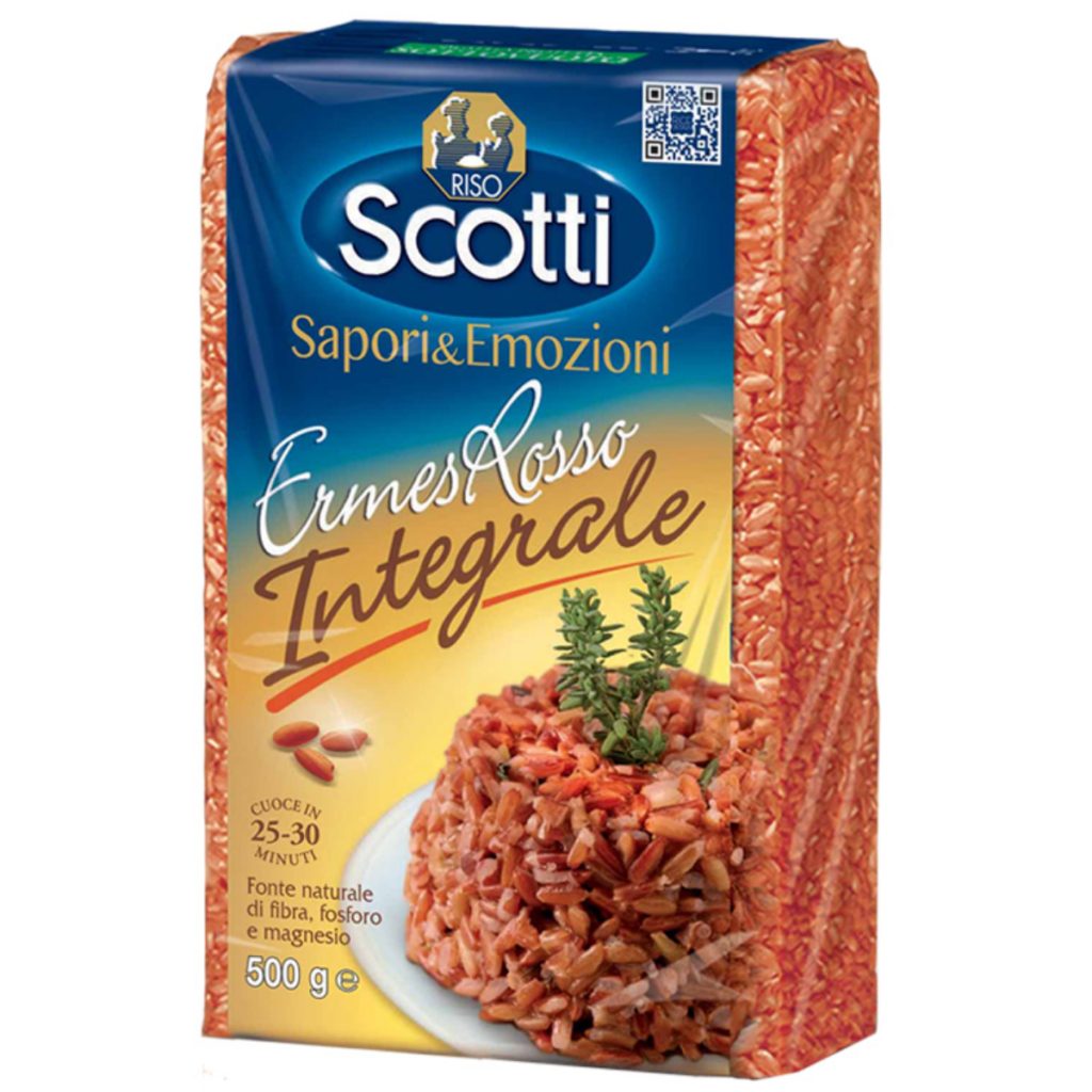 Arroz Ermes Rojo Integral 500G Scotti