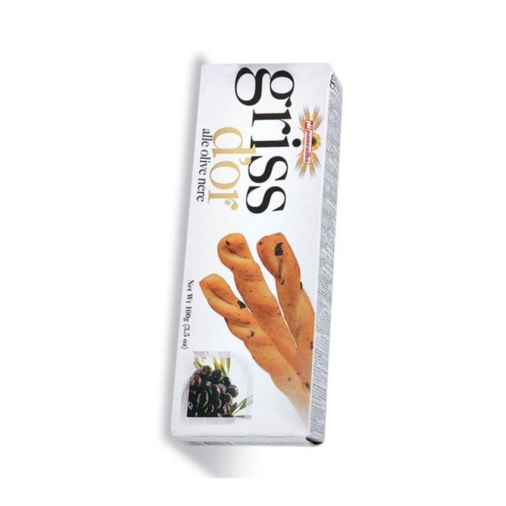 Grissini D´or olive nere 100g x18 Panealba