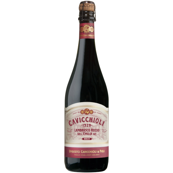 Cavicchioli Lambrusco Rosso Dolce Dell’ Emilia IGT