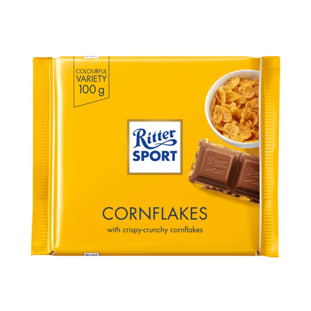 Chocolate leche con corn flakes Ritter 100gr
