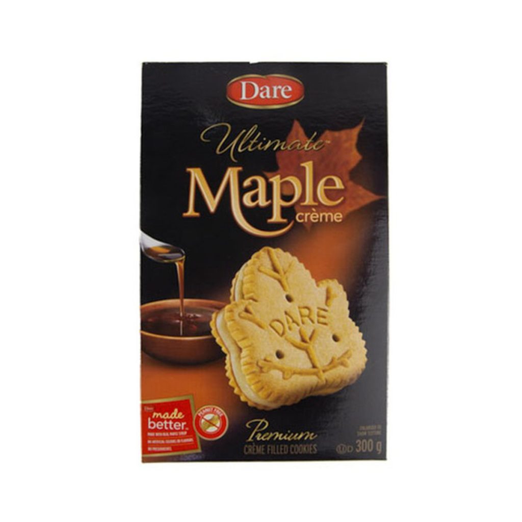 Galleta rellena de crema de maple 300G