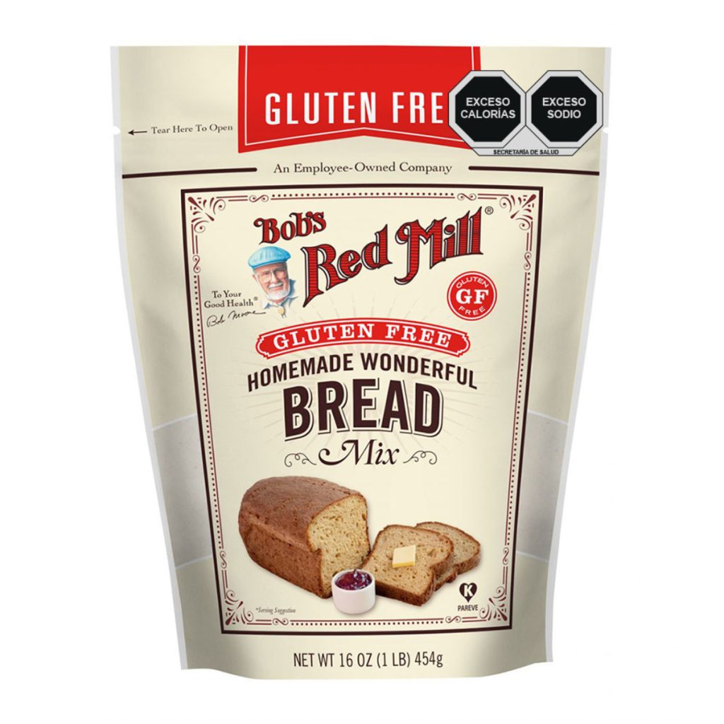 Bob s RM GF mezcla pan casero mix 454 g