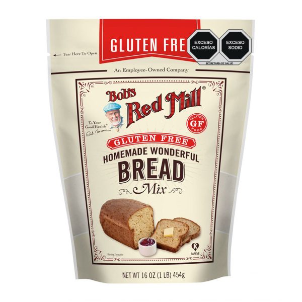 Bob s RM GF mezcla pan casero mix 454 g