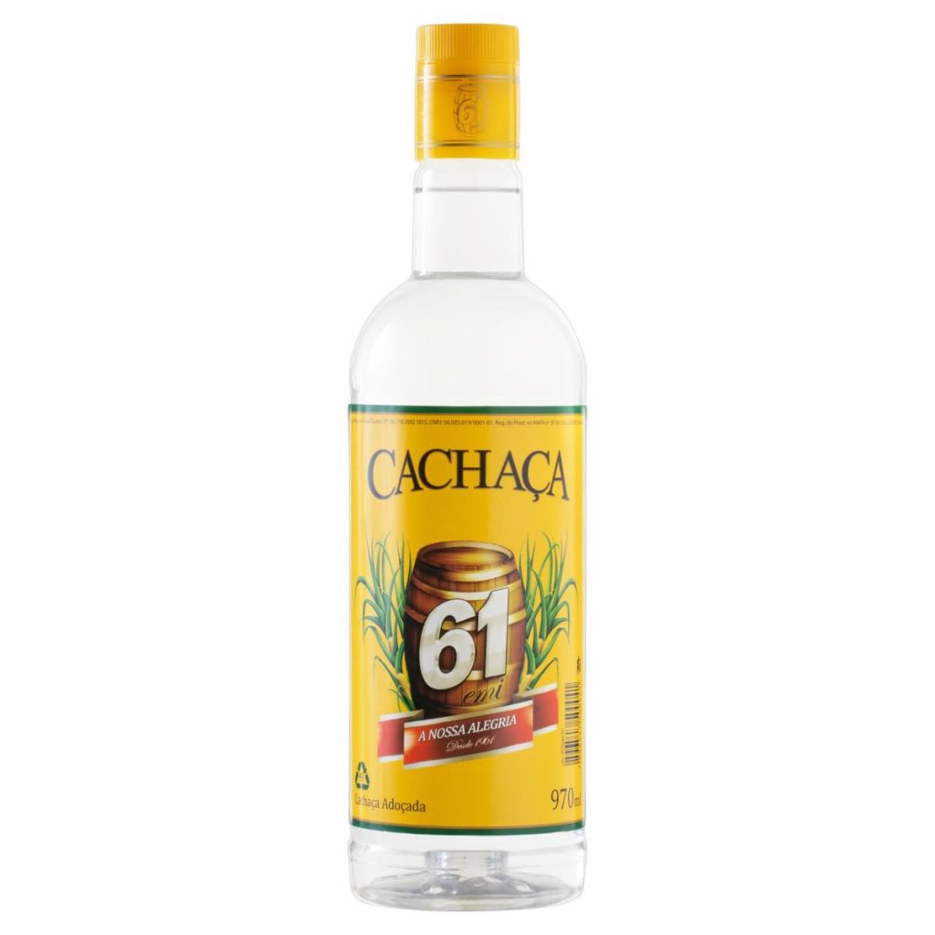 Cachaca 61 Aguardiente 970ml