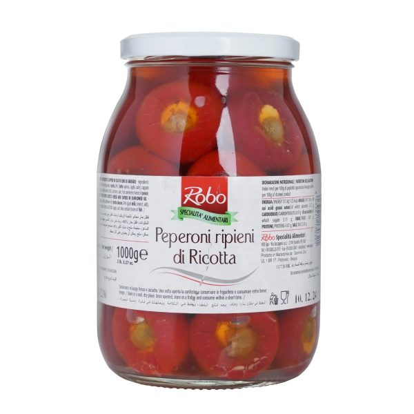 Pimientos rellenos de ricotta Dega 1k