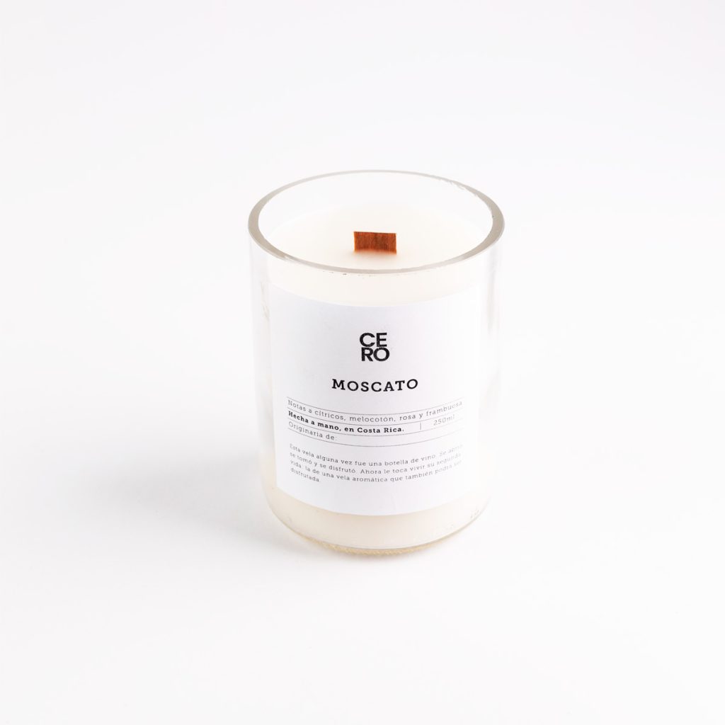 Vela aromática- Aroma Moscato- Cero