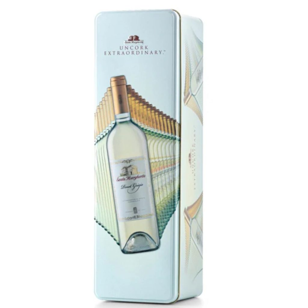 SANTA MARGHERITA PINOT GRIGIO BOTTEGA EN CAJA DE LATA