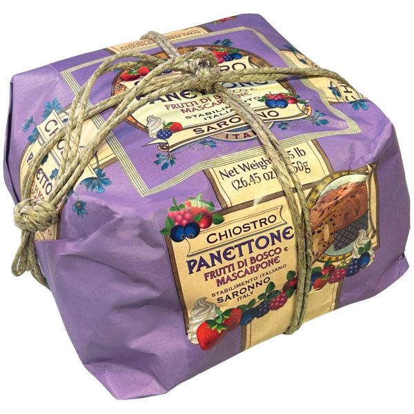 Panettone Mascarpone y Frutos Del Bosque