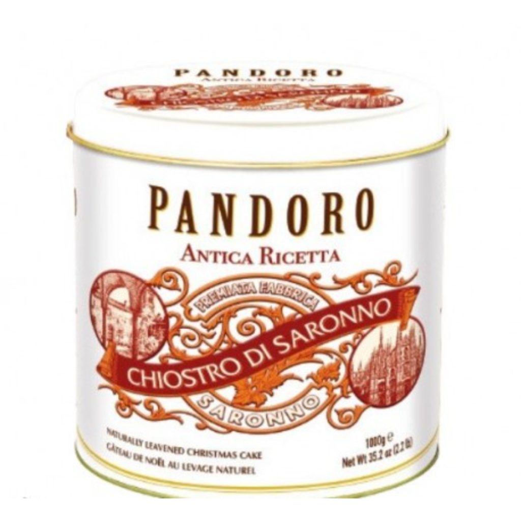 Pandoro Caja Metálica Elegance Lazzaroni
