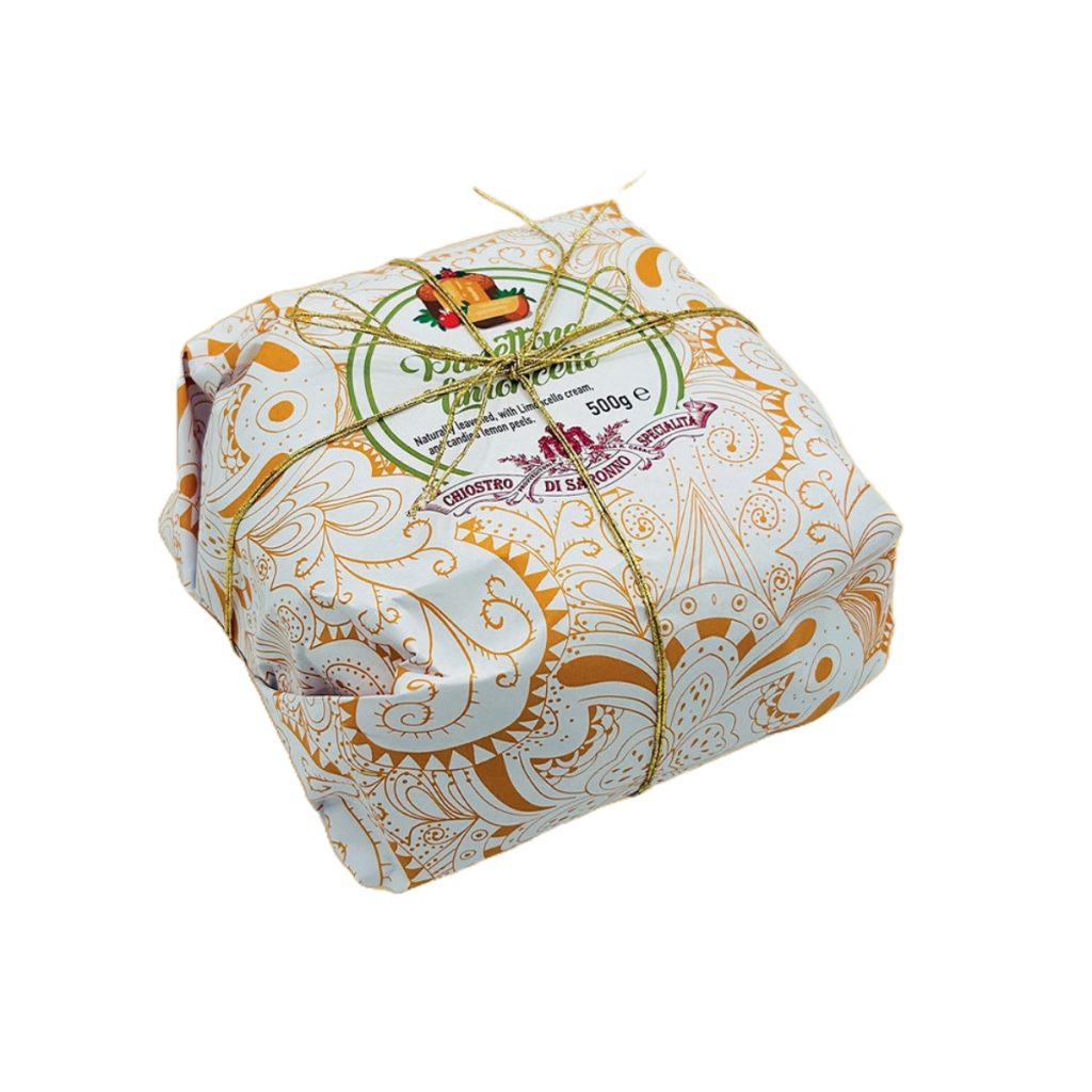 Panettone Limoncello - Envoltorio Tanti Auguri