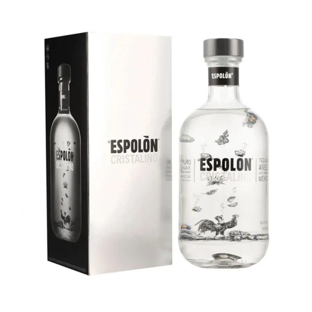 TEQUILA ESPOLON CRISTALINO 750ML