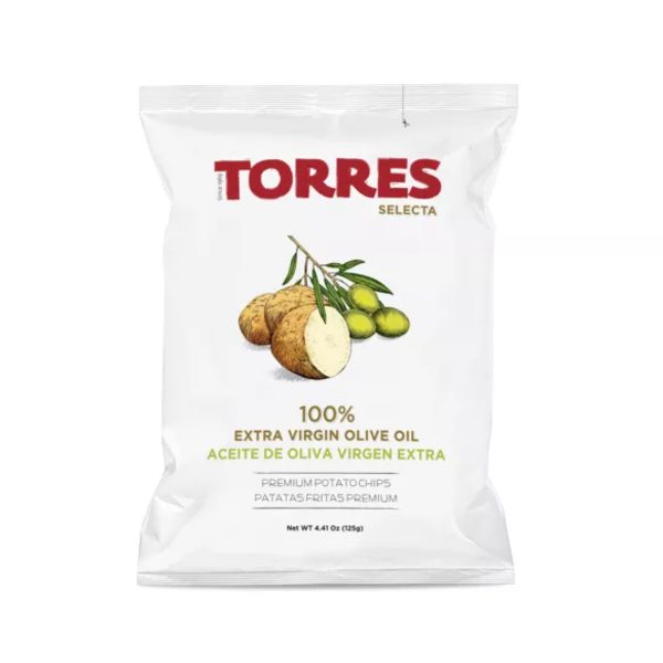 PAPAS DE ACEITE DE OLIVA EXTRA VIRGEN TORRES 125G