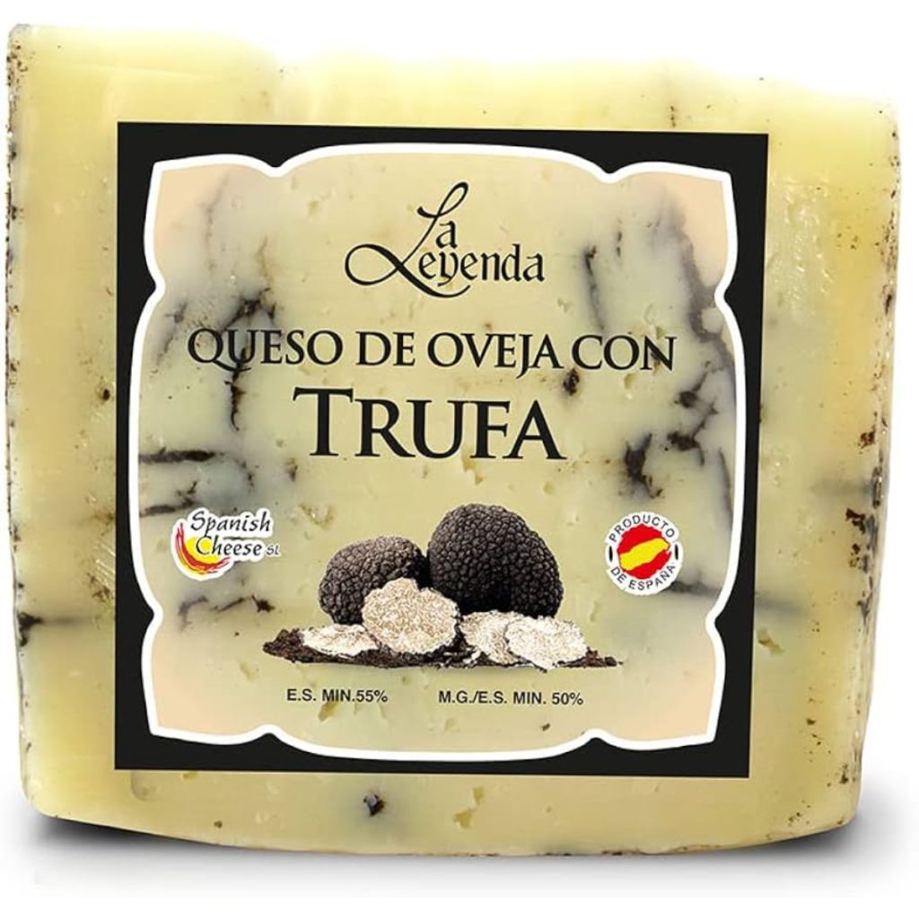 QUESO DE OVEJA CURADO A LA TRUFA CUÑA SPANISH CHEESE 150G