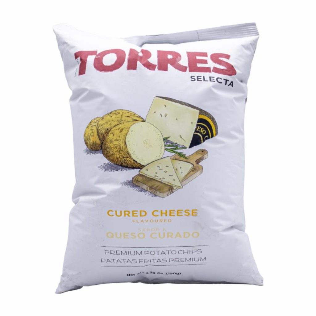 Papas de Queso Curado Torres 150 g