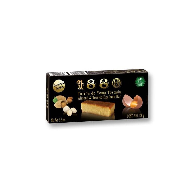 turron de yema tostada 150g – 1880