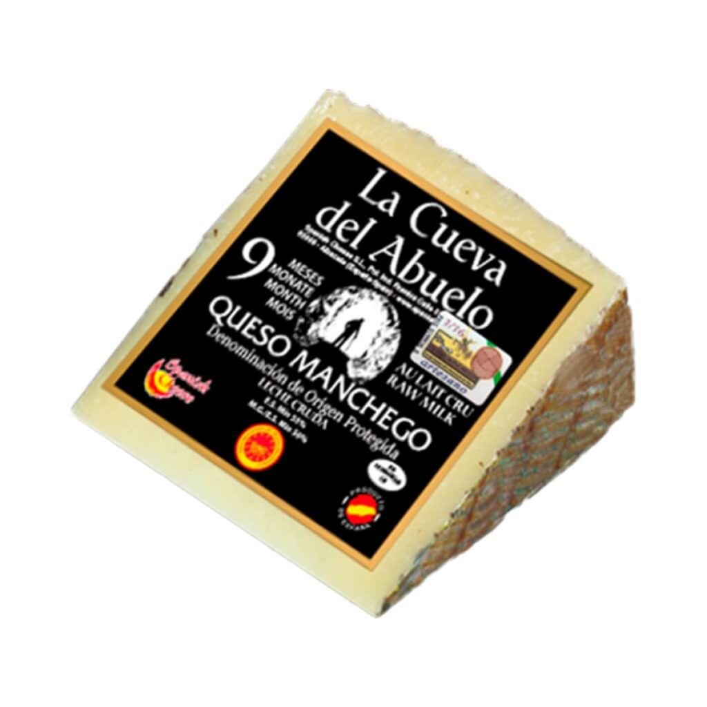MANCHEGO 9 MESES GRAN RESERVA CUÑA SPANISH CHEESE 200G