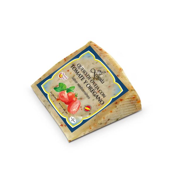 Queso de oveja al tomate y orégano cuña Spanish Cheese 150g