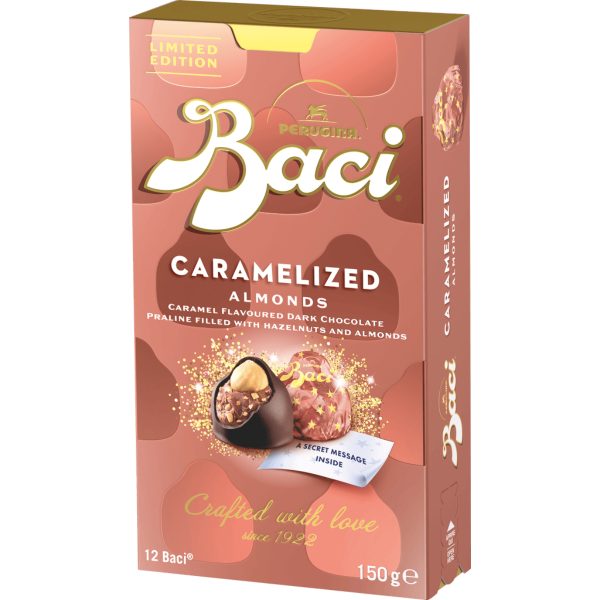 baci caramelizado navidad caja 150g