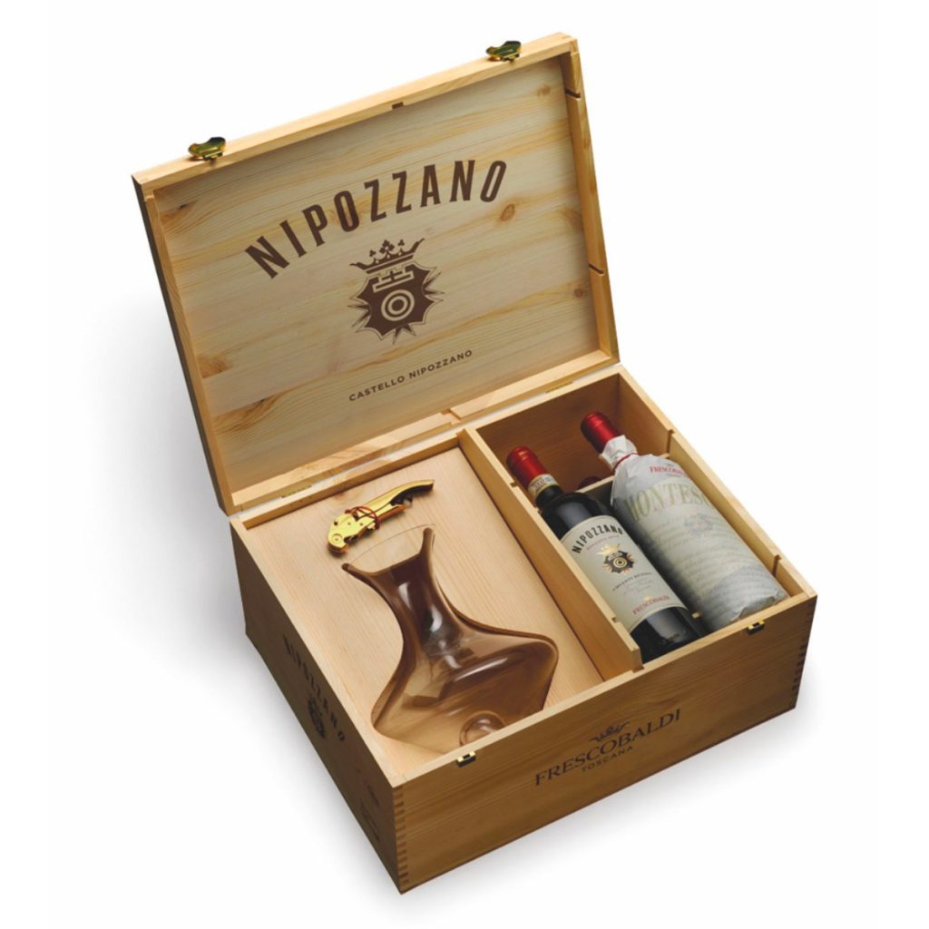 2 pack castello nipozzano lux + decantador