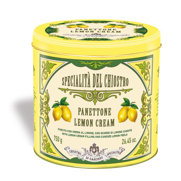 Panettone Crema Limone Sara 750g Metal Tin