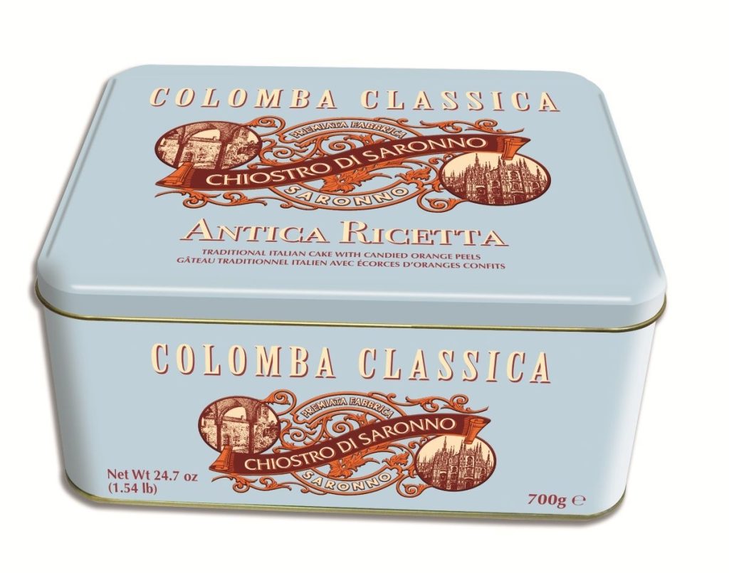 colomba clasica metalica 700g