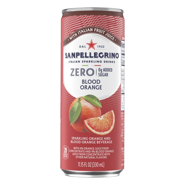 Sanpellegrino Zero Blood Orange lata 330ml