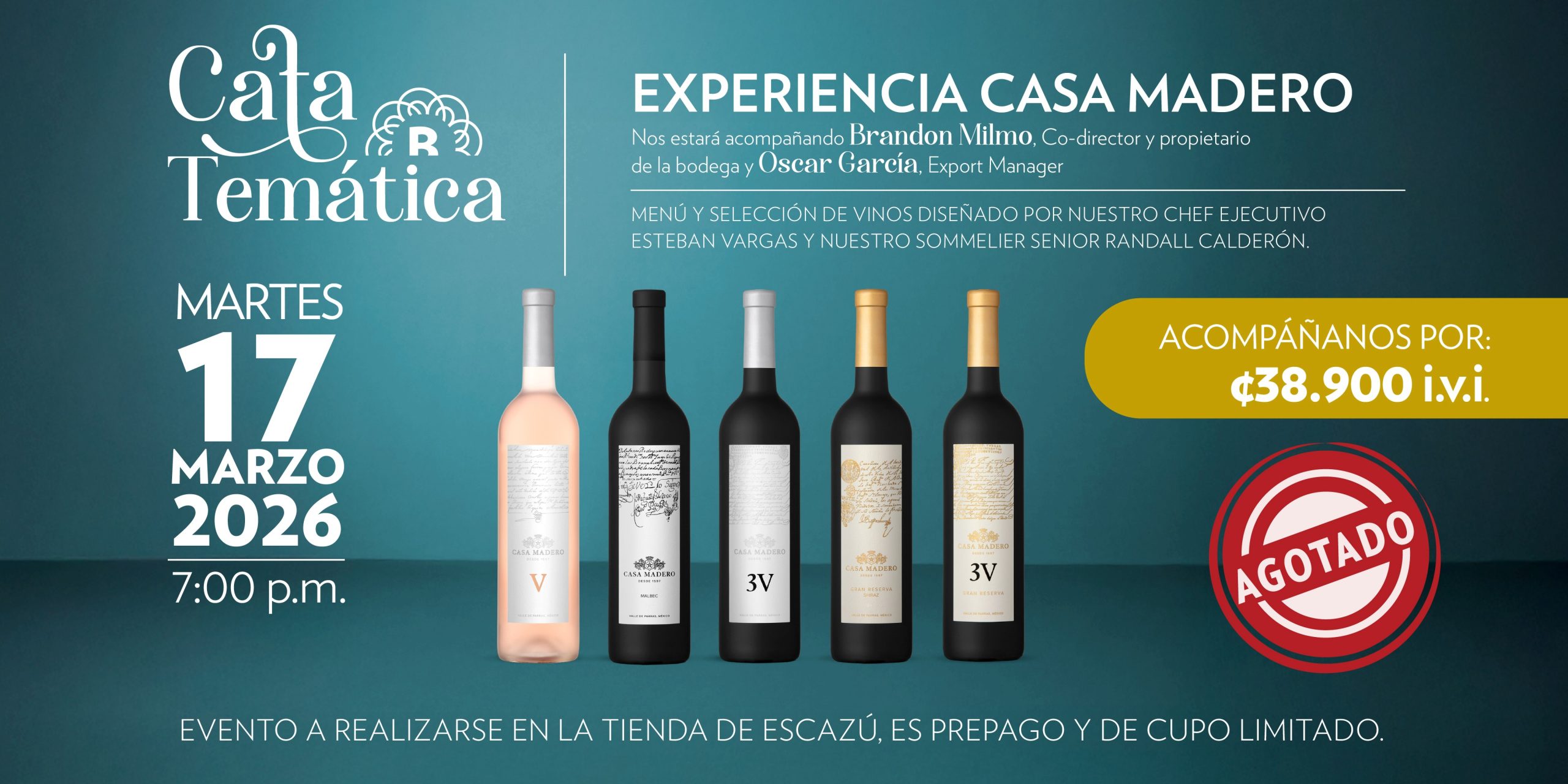 Cata Temática Casa Maderos-Banner Agotado