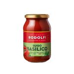 Salsa de tomate con albahaca Rodolfi 400gr