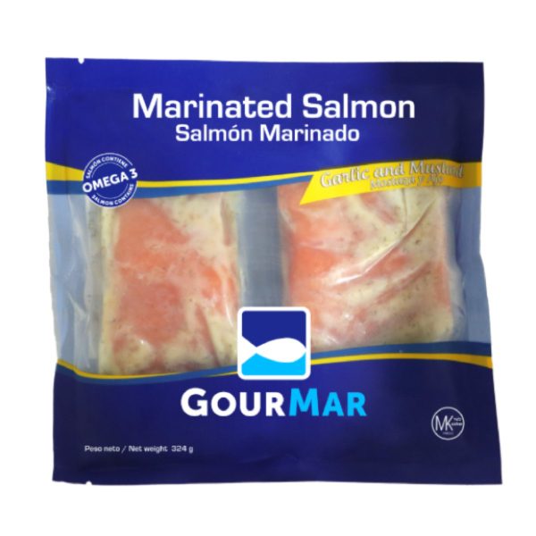 salmon duo pack mostaza-ajo 324g