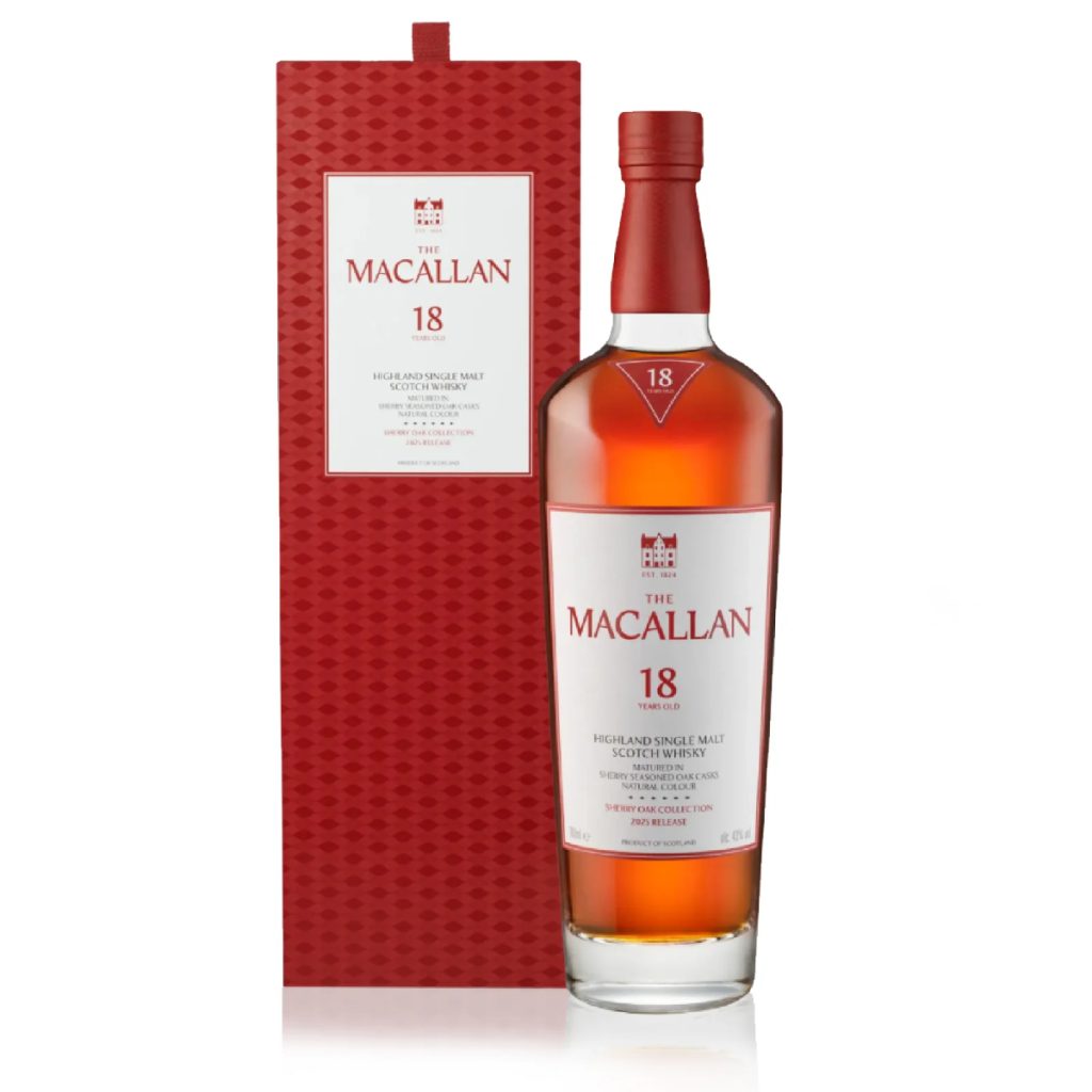 the macallan whisky 18 yo sherry oak 700ml